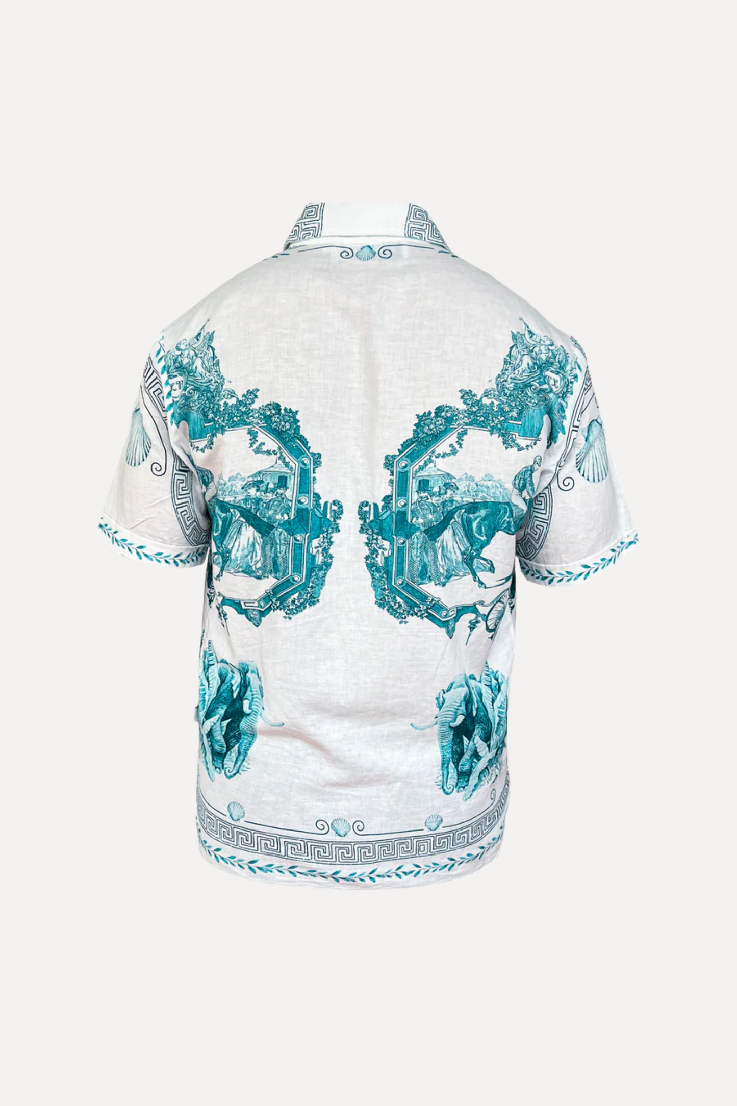 Camisa azulejos azules
