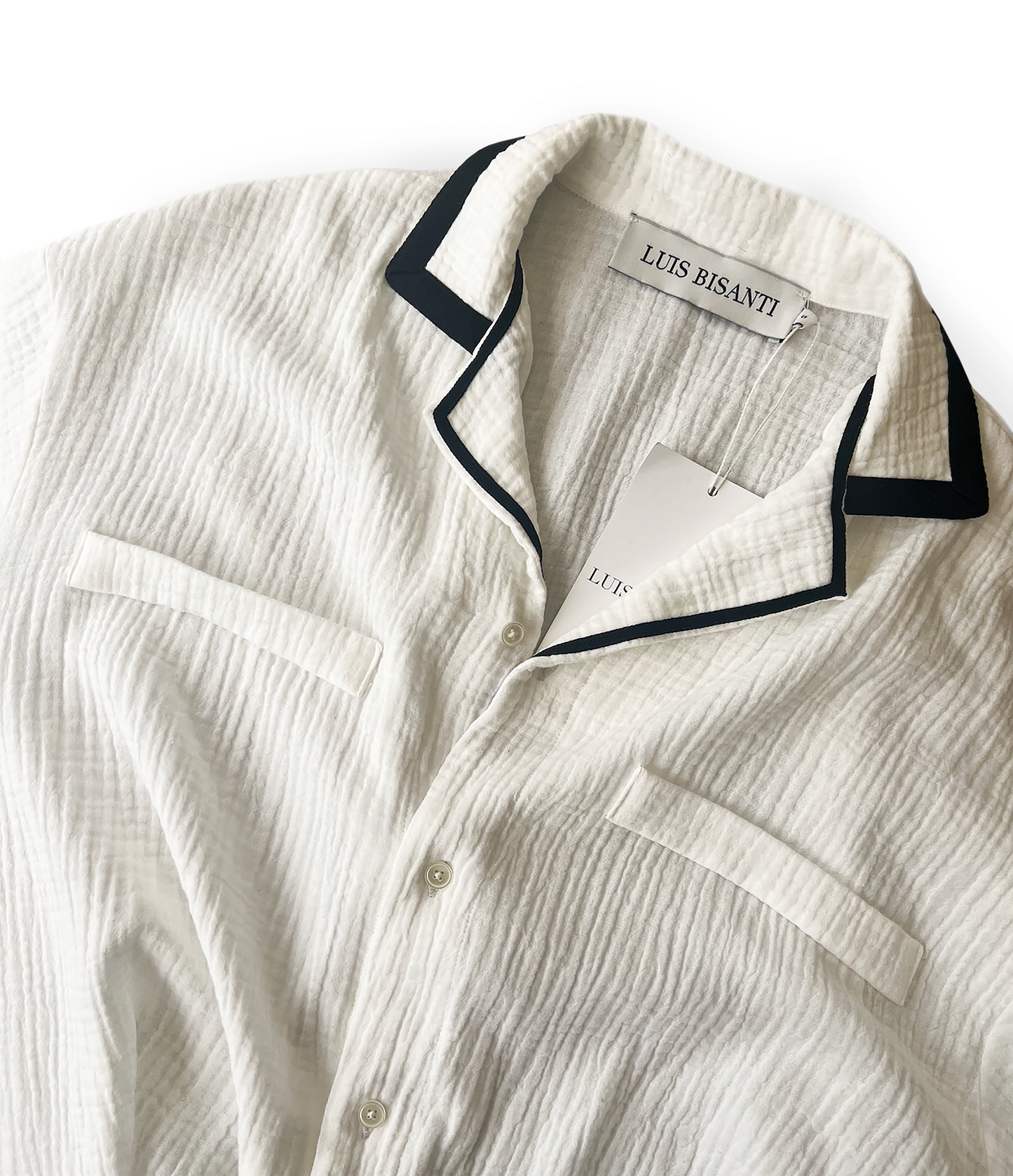 Camisa blanca bambula