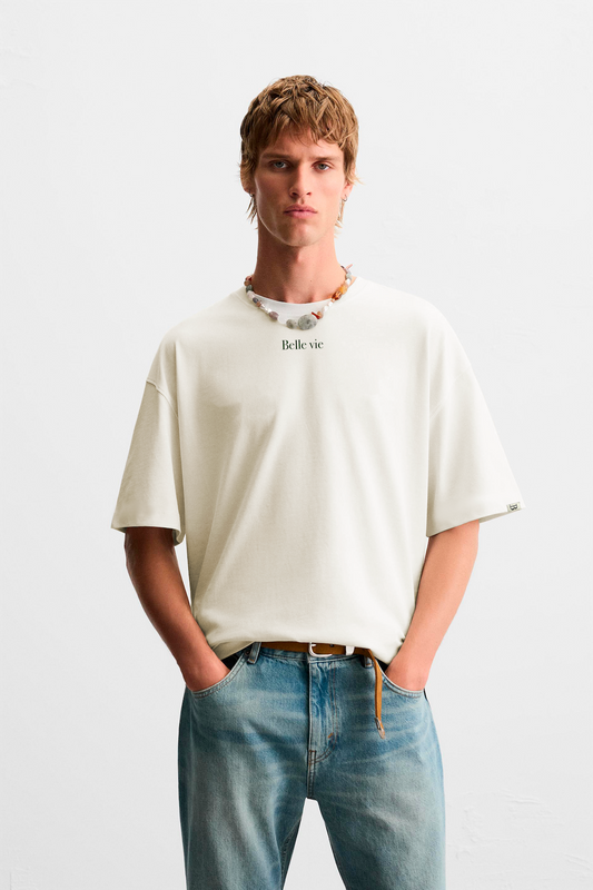 T-Shirt “Bonjour Chérie – Le Plat du Jour” – The Aesthetic Society