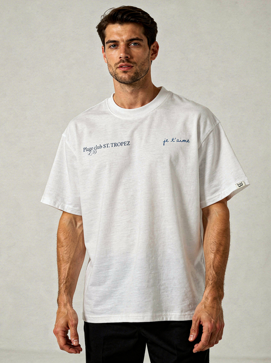 T-Shirt “Saint-Tropez” – La Plage Club