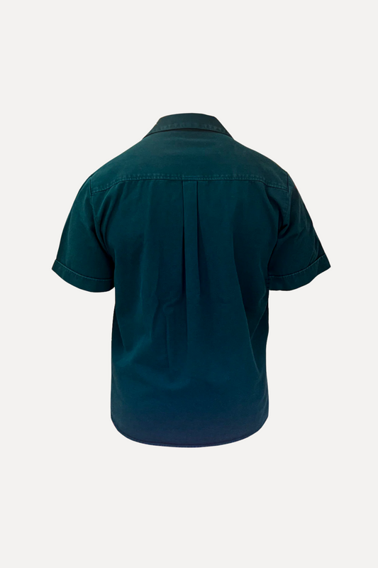 Camisa cabana Azul mediterráneo