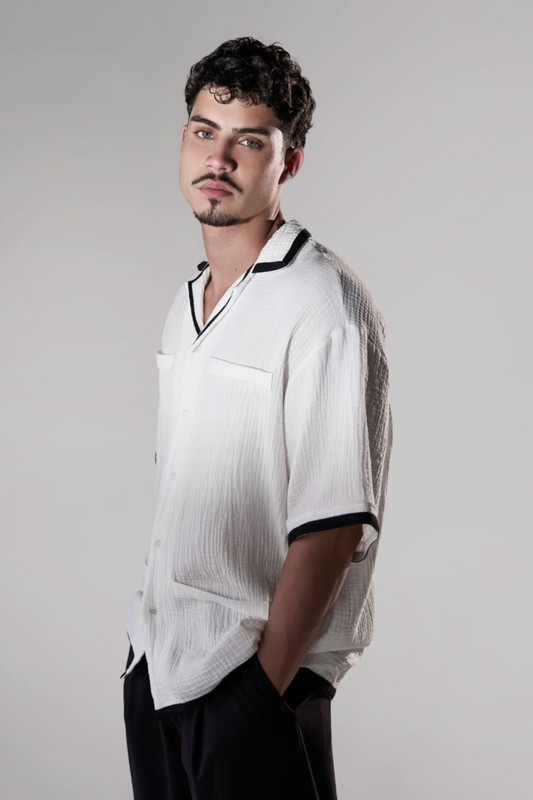 Camisa blanca bambula