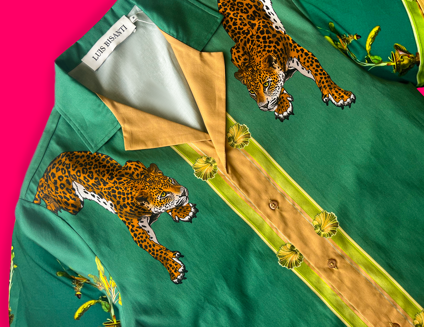 Camisa jaguares tropical