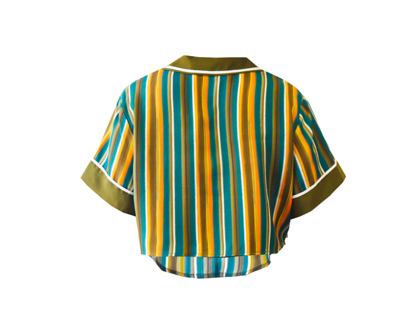 Top camisa de lineas