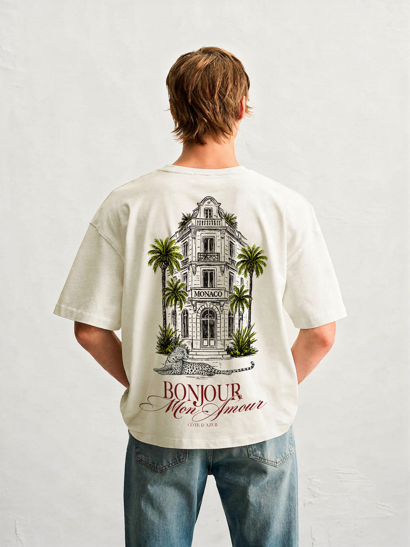 T-Shirt “Bonjour Mon Amoure” – The Aesthetic Society