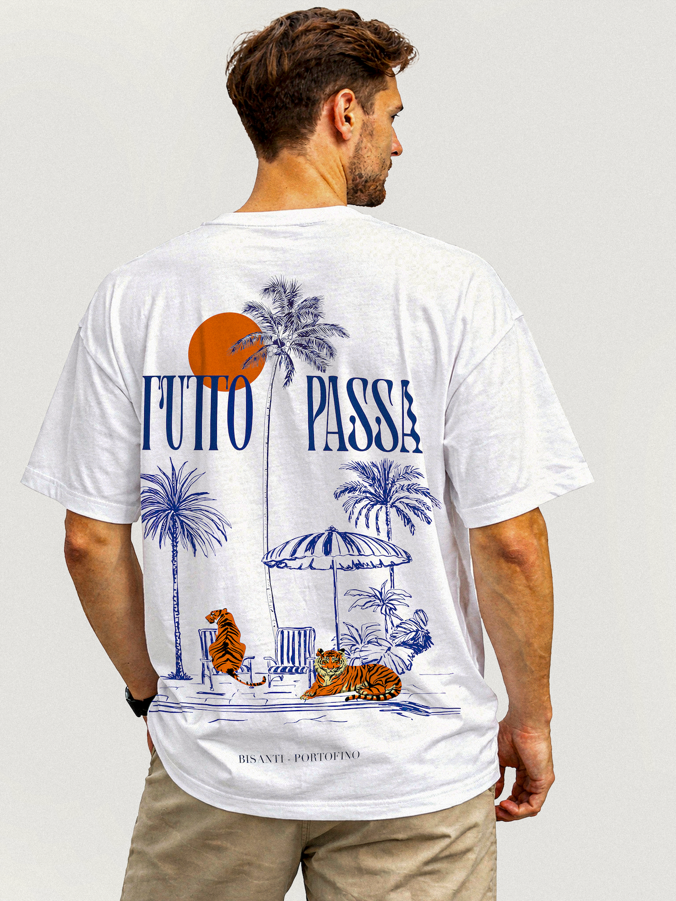 T-Shirt “Portofino Riviera” – The Aesthetic Society
