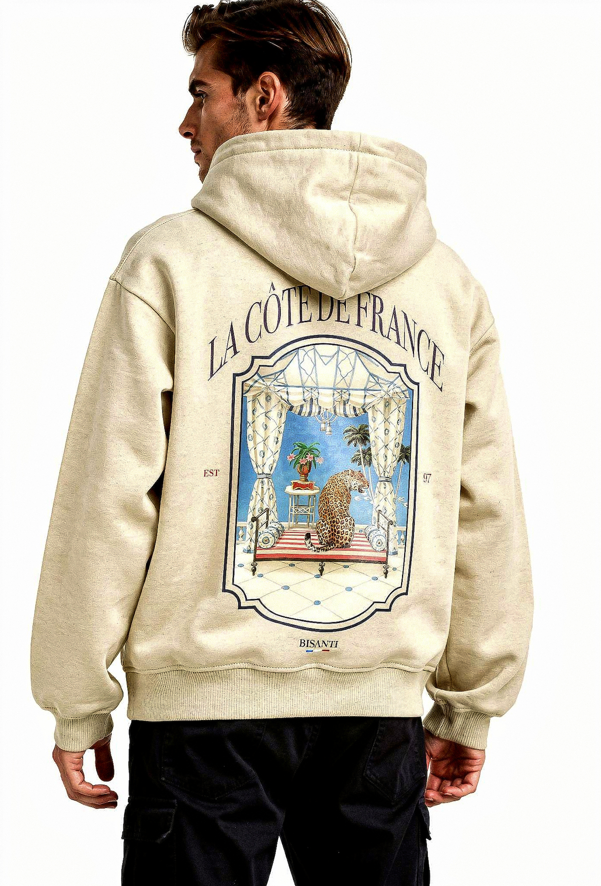 Hoddie "La Côte Riviera" - La plage club