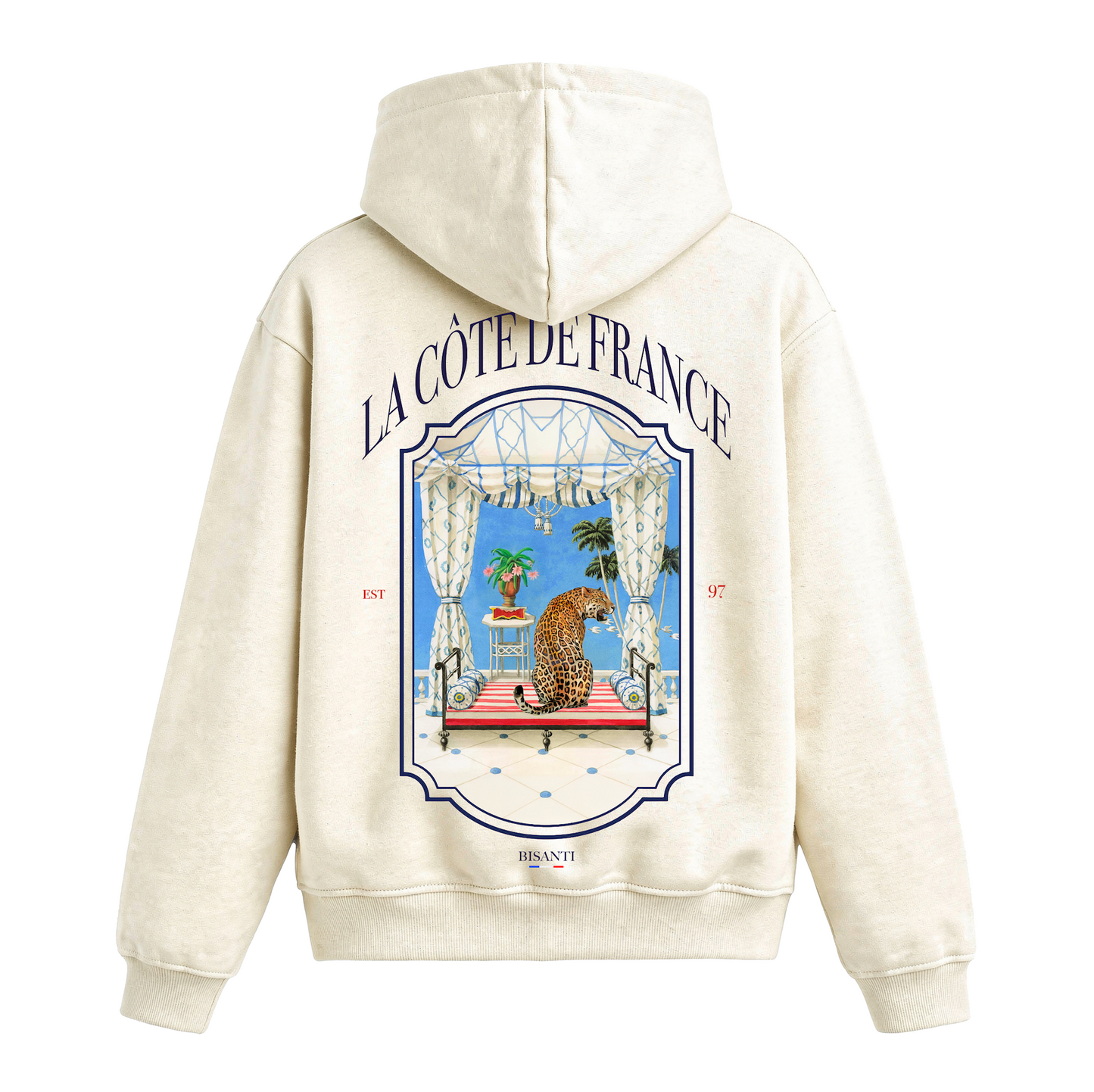 Hoddie "La Côte Riviera" - La plage club