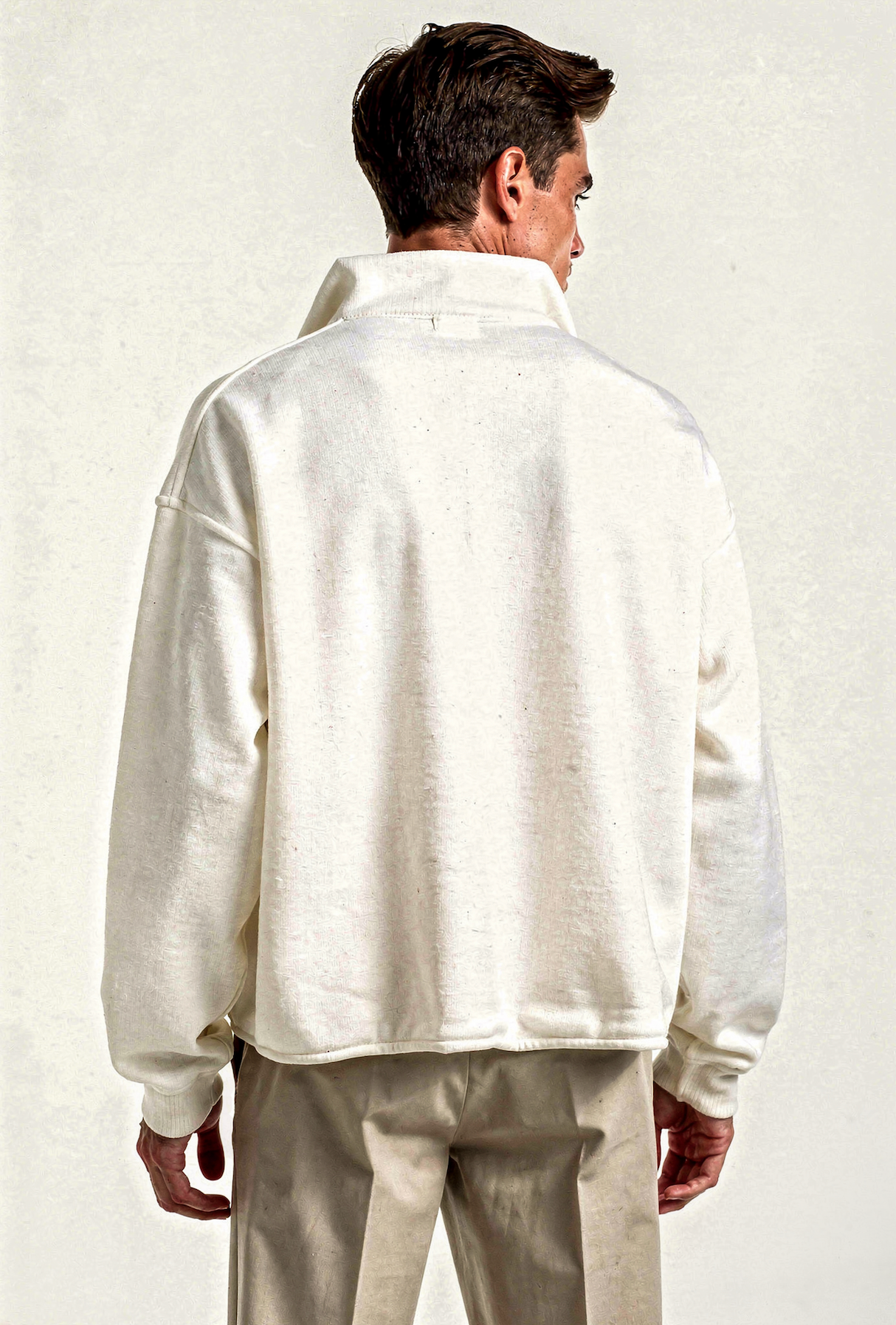 Sweatshirt "Private Yacht Club Quarter Zip" - La plage club