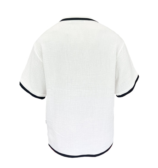 Camisa blanca bambula