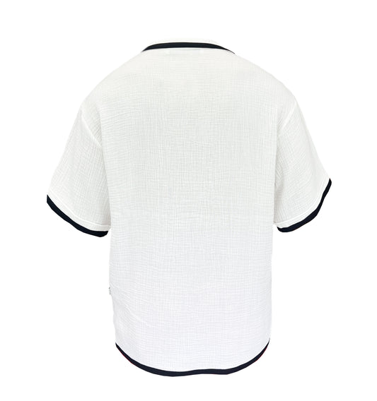 Camisa blanca bambula