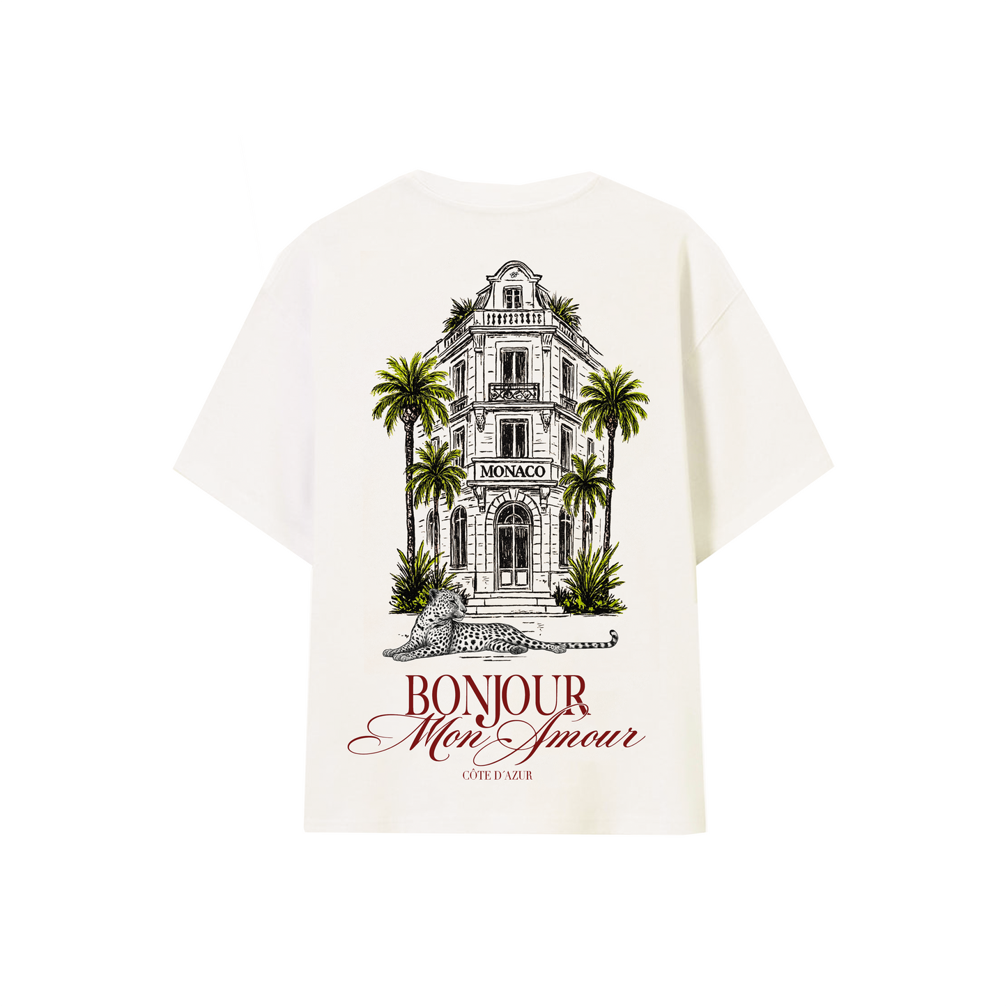 T-Shirt “Bonjour Mon Amoure” – The Aesthetic Society